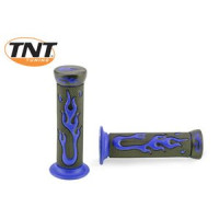 TNT Grips Flames Blue