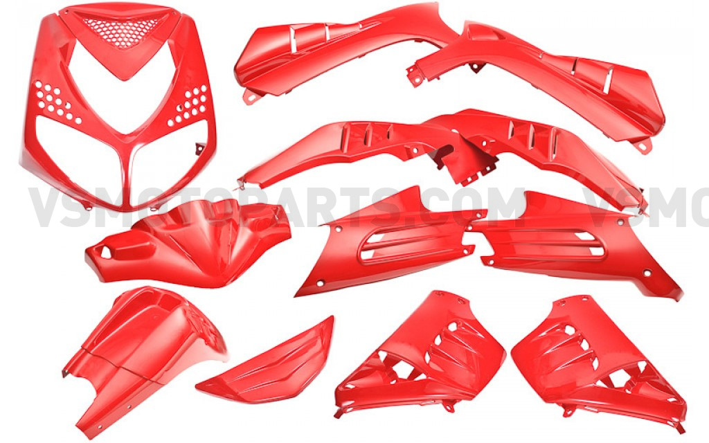 TNT Bodywork Ferrari Red Peugeot Speedfight2