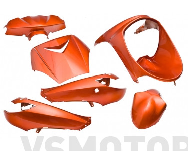 Bodyworkset Peugeot Vivacity Orange Metallic
