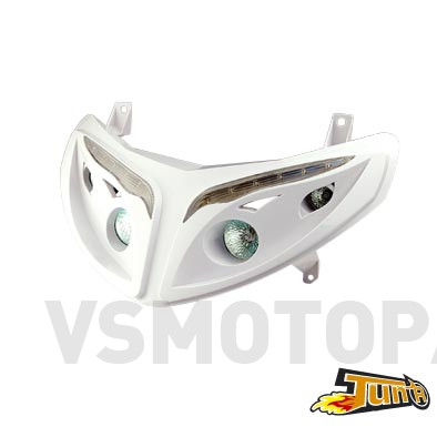 TunR Headlight. White Speedfight 2 / Motorhispania RX2