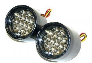 Rear Light Set Carbon LED