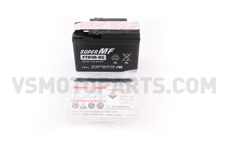 Battery MF-Super FTR4A-BS 12V Honda Bali / SFX / X8R / Suzuki Streetmagic