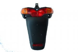 Rear Light Complete with mudguard