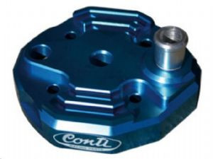 Conti 50cc Cylinderhead Anodised Blue