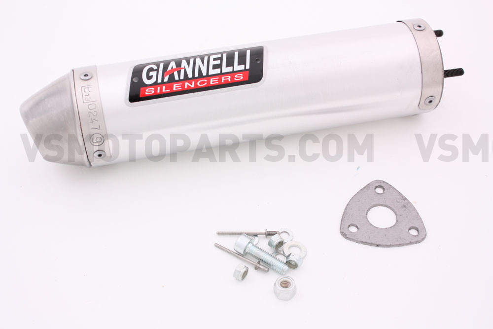 Giannelli Aluminium Silencer Aprilia RS4 50