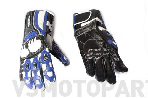 MFI Racing Gloves Blue (Size S)
