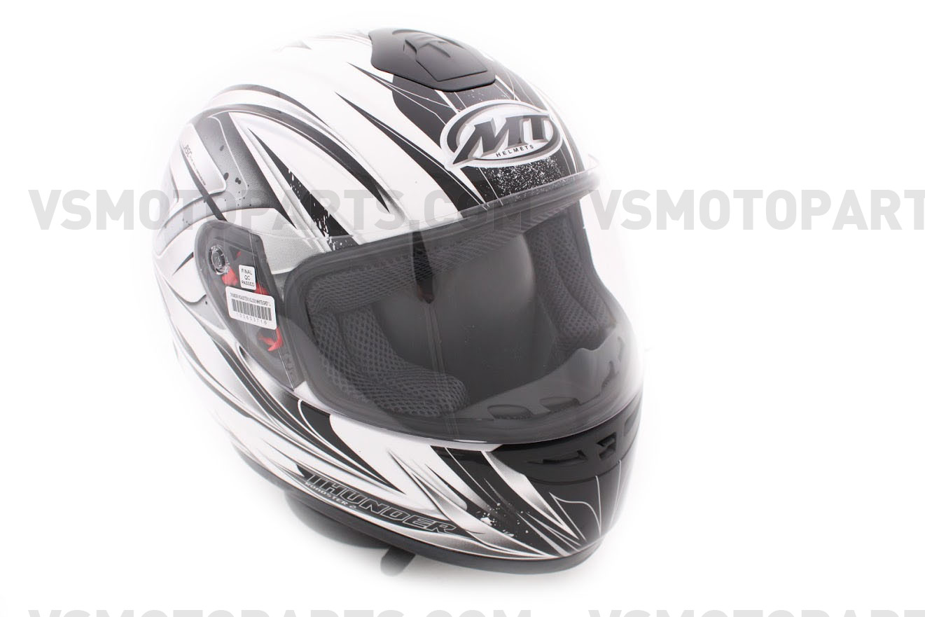 MT Helmet Roadster White / Grey