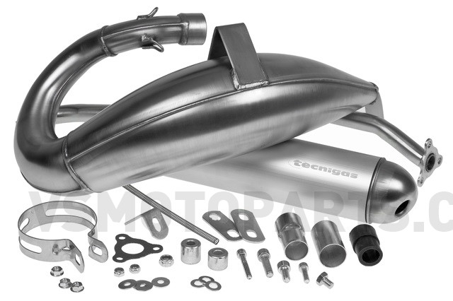 Tecnigas E-NOX Exhaust Malaguti XTM / Motorhispania RYZ / Yamaha DT50R