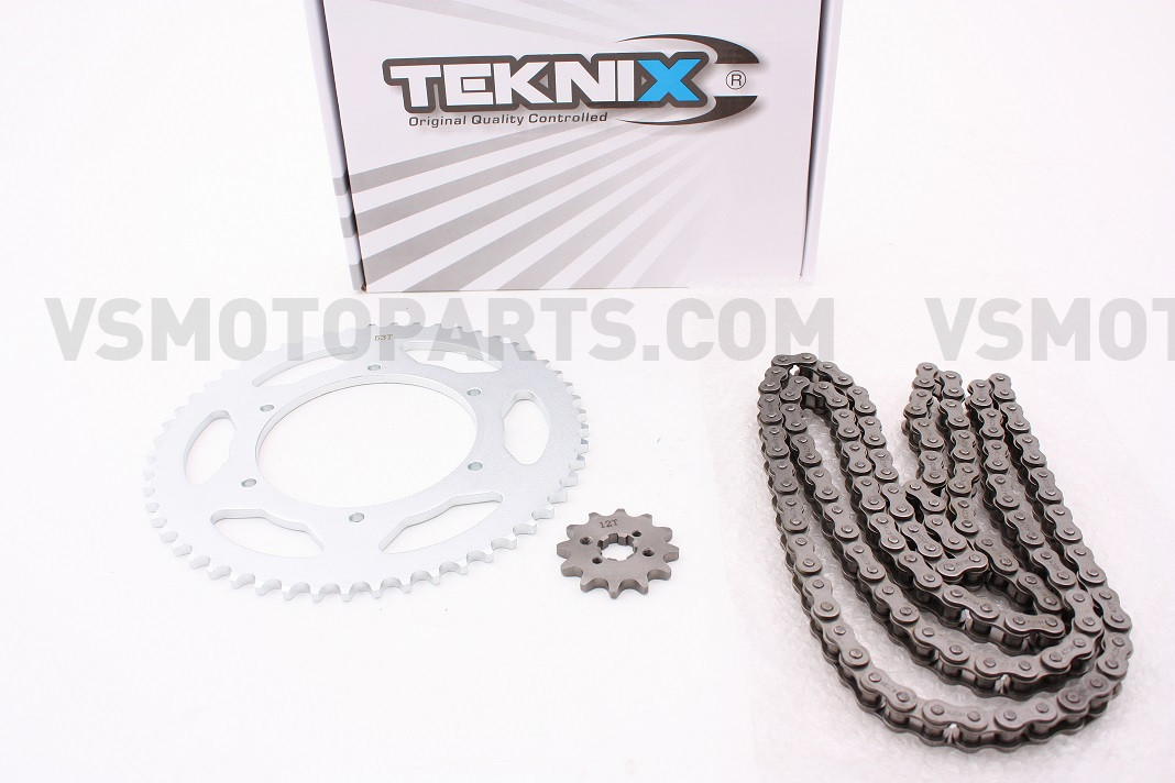 Teknix Chain Sprocket Set 12x53 Aprilia RS2006> / Derbi GPR / Derbi Senda DRD PRO