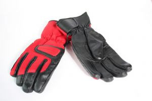 Winter Gloves Black/Red (L)