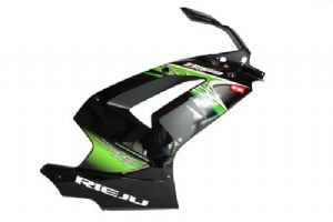 Side Cover Black/Green Right Rieju RS2