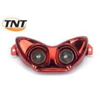 TNT Headlight Red geanodised